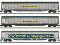 Trix - 18297 - Schiebewandwagen-Set Transwaggon