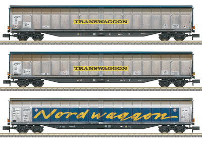 Trix - 18297 - Schiebewandwagen-Set Transwaggon - Artikelbild