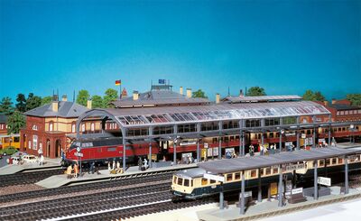 Faller H0 - 120180 - Bahnhofshalle - Artikelbild