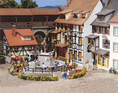 Faller H0 - 130232 - Zierbrunnen - Artikelbild