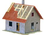 Faller H0 - 130246 - Kleines Haus im Bau - Artikelbild