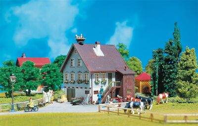 Faller H0 - 130280 - Haus mit Storchennest - Artikelbild