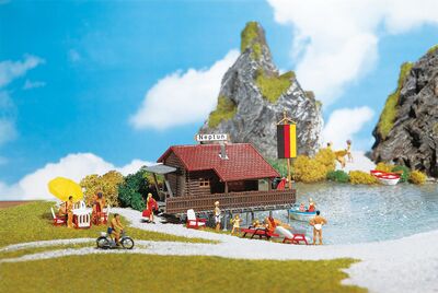 Faller H0 - 130284 - Bootshaus - Artikelbild