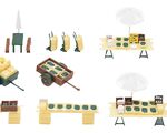 Faller H0 - 180582 - Wochenmarkt - Artikelbild