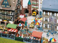 Faller H0 - 180582 - Wochenmarkt