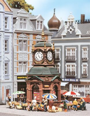 Faller H0 - 180583 - Uhrenkiosk - Artikelbild