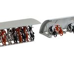 Faller H0 - 180584 - 2 Fahrradständer mit Rädern - Artikelbild