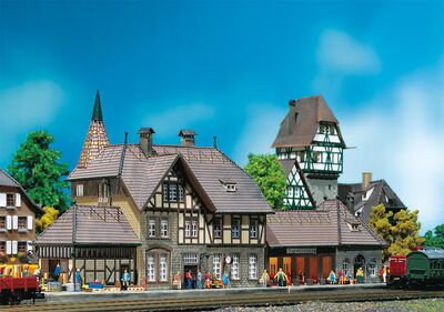 Faller N - 212111 - Bahnhof Schwarzburg - Artikelbild