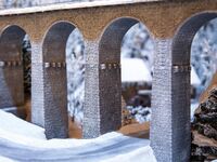 Faller H0 - 120479 - 3 Viaduktpfeiler