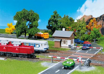 Faller N - 222174 - Bahnübergang - Artikelbild