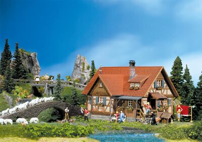 Faller H0 - 130270 - Ländliches Fachwerkhaus - Artikelbild