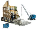 Faller H0 - 130466 - Abbruchhaus mit Bagger - Artikelbild