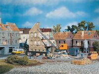 Faller H0 - 130466 - Abbruchhaus mit Bagger