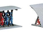 Faller N - 272535 - 2 Fahrradständer mit Fahrrädern - Artikelbild