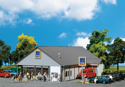 Faller H0 - 130339 - ALDI-Markt Süd/Nord - Artikelbild