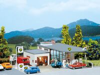 Faller N - 232219 - BP-Tankstelle
