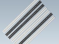Faller H0 - 180402 - Zaun-Sortiment, 2 Farben, 1080mm