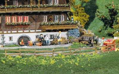 Faller H0 - 180406 - 4 Garten- und Feldzäune, 2360 mm - Artikelbild