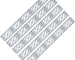 Faller H0 - 180407 - Gitterzaun, 1080 mm - Artikelbild