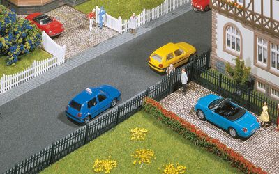 Faller H0 - 180411 - Eisen-Gartenzaun, 684 mm - Artikelbild