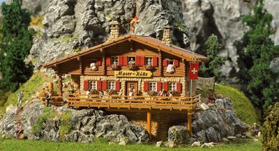 Faller H0 - 130329 - Hochgebirgshütte Moser-Hütte - Artikelbild
