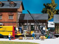 Faller N - 222176 - Verladekran mit Ladegut