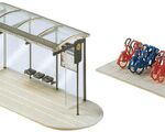 Faller N - 272543 - Haltestellen City Compact - Artikelbild