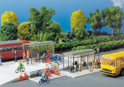 Faller N - 272543 - Haltestellen City Compact - Artikelbild