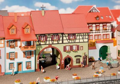 Faller H0 - 130499 - Stadthaus Niederes Tor - Artikelbild