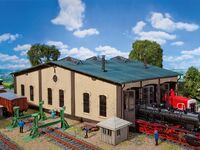 Faller H0 - 120277 - Ringlokschuppen mit Antriebsteilen