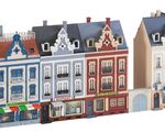Faller H0 - 130701 - Stadthäuserzeile Beethovenstraße - Artikelbild