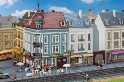 Faller H0 - 130703 - 2 Stadthäuser Beethovenstraße - Artikelbild