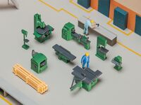 Faller H0 - 180455 - Werkstattausstattung