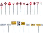 Faller H0 - 180534 - Verkehrsschilder-Set - Artikelbild