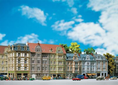 Faller H0 - 130915 - Stadthäuserzeile Goethestraße - Artikelbild