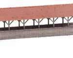 Faller N - 222574 - Überdachte Fußgängerbrücke - Artikelbild