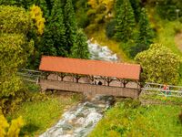 Faller N - 222574 - Überdachte Fußgängerbrücke