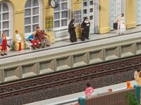 Faller H0 - 120100 - Moderner Bahnsteig für C-Gleis