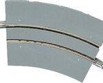 Faller N - 971795 - 4 Tram-Gleise, gebogen, Super Curved, mit breiter Betonbet. - Artikelbild