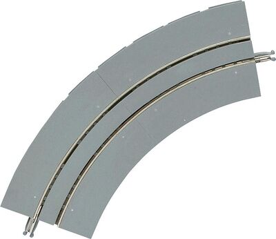 Faller N - 971795 - 4 Tram-Gleise, gebogen, Super Curved, mit breiter Betonbet. - Artikelbild
