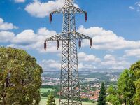 Faller H0 - 130898 - 2 Freileitungsmasten (110 kV)