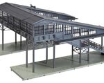 Faller H0 - 131378 - Bahnsteigbrücke - Artikelbild