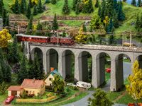 Faller N - 222599 - Viadukt-Set, 2-gleisig, gerade