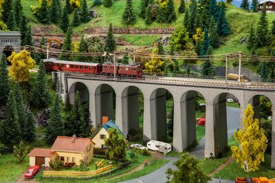 Faller N - 222599 - Viadukt-Set, 2-gleisig, gerade - Artikelbild