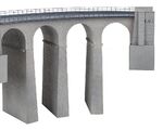 Faller H0 - 120466 - Viadukt-Set, 2-gleisig, gebogen - Artikelbild