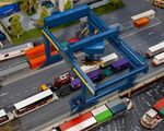 Faller H0 - 120291 - Containerbrücke GVZ Hafen Nürnberg - Artikelbild
