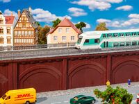 Faller H0 - 120573 - Arkaden mit Gleisbett