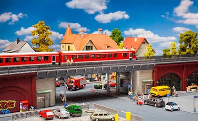 Faller H0 - 120581 - S-Bahn-Stadtbrücke - Artikelbild