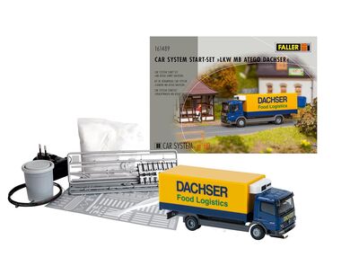 Faller - 161489 - Car System Start-Set LKW MB Atego Dachser - Artikelbild