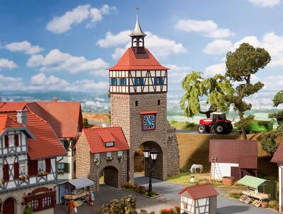 Faller H0 - 130406 - Stadttor mit Torhaus - Artikelbild